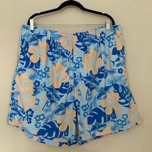 Columbia Floral Men’s Swimming Trunks size XXL